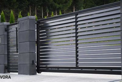 заборы из бетона Joniec