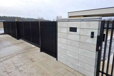 Metall varbaed Verticale ja Betoon aiapostid Horizon